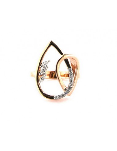 Bague Diamant Or Rose 18k