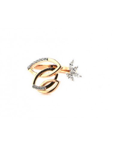 Bague Diamant Or Rose 18k