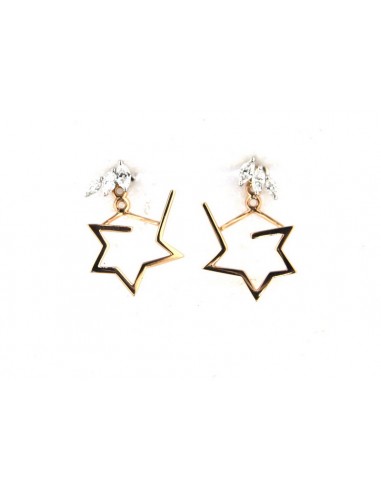 Boucles d'Oreilles Diamant Or Blanc...